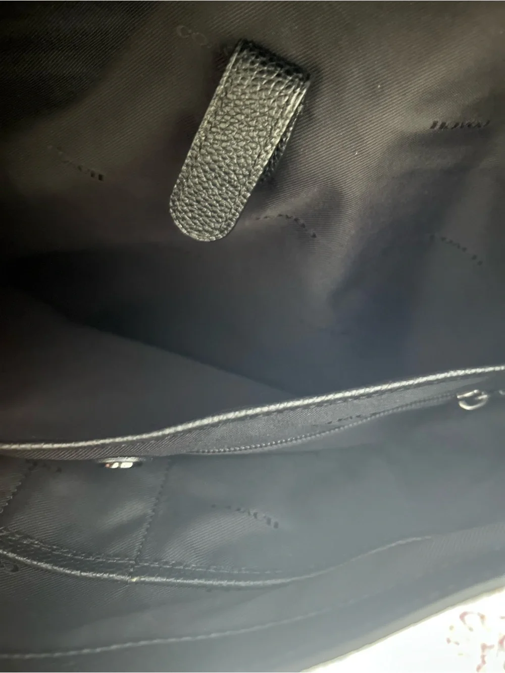 Coach Metropolitan Portfolio Laptop Leather Briefcase Messenger Bag Work Tote